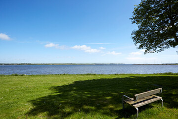 beautiful landscape of view of the water