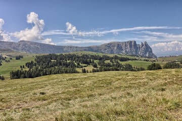 Sciliar Mount. Dolomites, South Tyrol, Italy