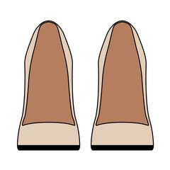 Business Woman Shoes Icon