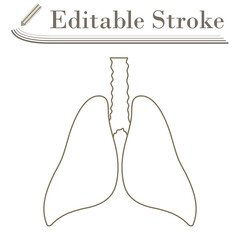 Human Lungs Icon