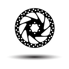 Obraz premium Bike Brake Disc Icon