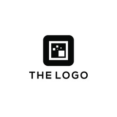 Abstract Geometric Logo Concept Vector. Abstract Simple Logo Template.