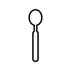 Spoon Design Icon Vector Template Illustration