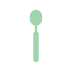 Spoon Design Icon Vector Template Illustration