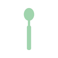 Spoon Design Icon Vector Template Illustration