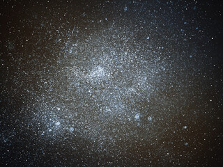 Night sky with stars as background