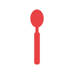 Spoon Design Icon Vector Template Illustration