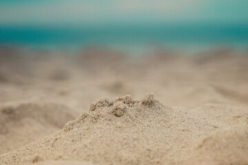 sand on the beach