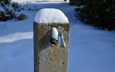 Wasserstelle im Park
