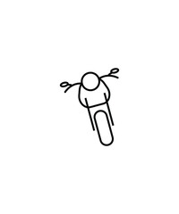 bike icon,vector best line icon.