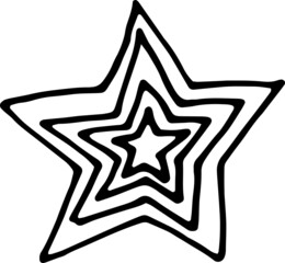 Doodle star