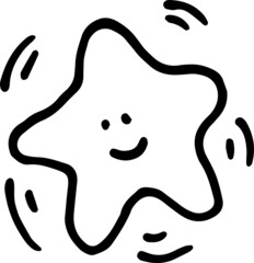 Doodle star