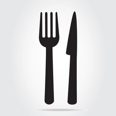 Restaurant icon vector isolated on white background. Restaurant icon in flat style. Template for app, label, logo, menu and web site. Restaurant icon, vector illustration