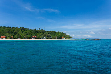 Tropical beach at Koh Maiton island, Phuket,Thailand