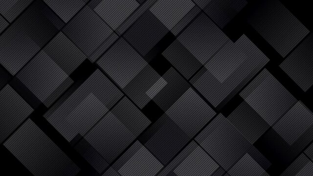 Dark gray square pattern background. Modern style oblique gray square pattern.