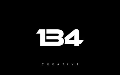 134 Letter Initial Logo Design Template Vector Illustration
