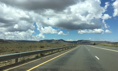 Road Trip in the middle of nowhere