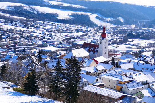 Blick auf die Kirche Friedberg
