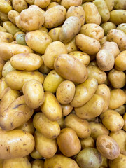 Potatoes in market
