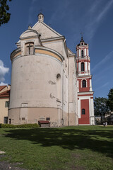 Obraz premium Roman Catholic Church of St. Philip and St. Jacob (1722). Vilnius, Lithuania.