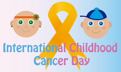Card for the International Childhood Cancer Day drawing