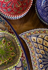 Esposizione di piati tipici