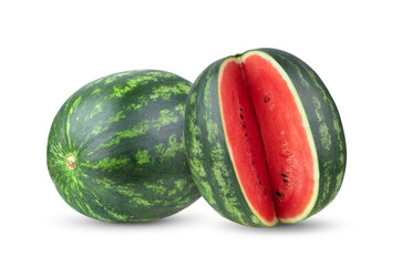 watermelon on white background