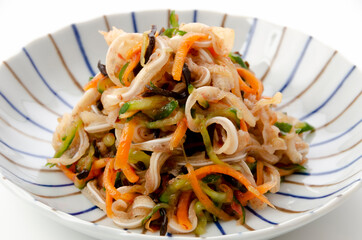 ミミガーの梅昆布和え