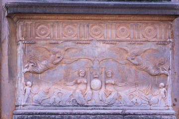 Beautiful details of the alhambra