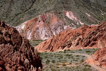 Jujuy, a province of the remote northwestern Argentina, is characterized by the spectacular rock formations, hills of the Quebrada de Humahuaca 