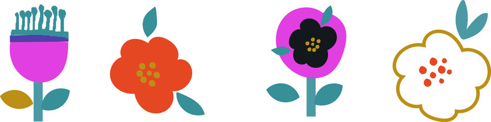 little cute patterns for kids vector design