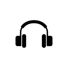 Earphone Headset Icon Design Vector Template Illustration