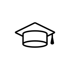 Graduate Icon Design Vector Template Illustration