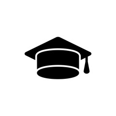 Graduate Icon Design Vector Template Illustration