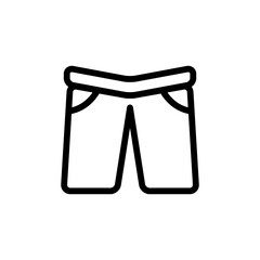 Short Icon Design Vector Template Illustration