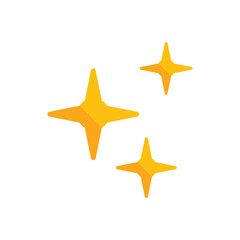 Sparkle Icon Design Vector Template Illustration