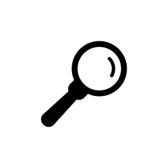 Magnifying Icon Design Illustration Template