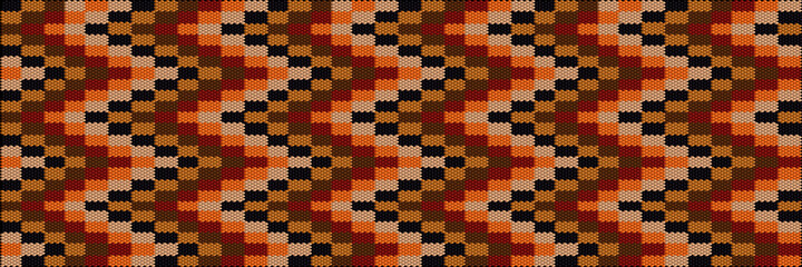 Fototapeta premium Traditional ethnic ornament for use on fabrics, tiles, ceramics and other interior details.