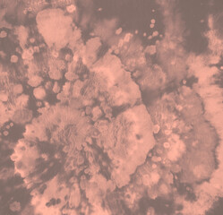 Psychedelic Dyed Patterns. Art Cool Effect. Batik Background. Hippie Roll. Tie-Dye Circle Painting. Dye Texture. Abstract Circular Design. Pastel Artistic Shirt. Pastel Spiral Dye Texture.