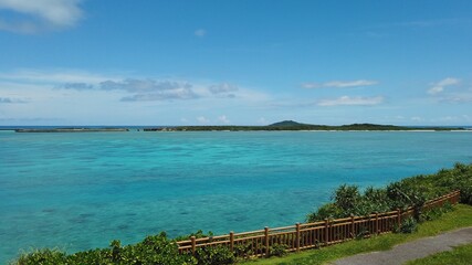 宮古島 西平安名崎展望台 池間大橋 池間島 宮古列島 南西諸島 沖縄県