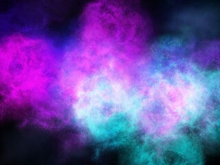 Illustration of beautiful outer space. High quality illustration