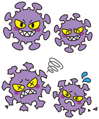 ウィルスのキャラクター