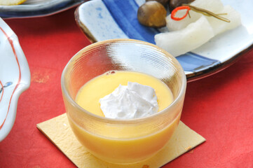 日本食　一品料理　会席　和　調理　懐石　盛り付け　和食