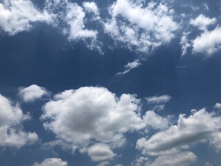 Fototapeta premium Clouds in the blue sky