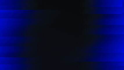 Modern blue degrade lines, glowing rays abstract background with copy space
