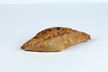 whole-grain bread, bread roll, healthy bread