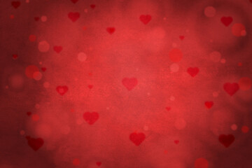 Happy valentine's day wallpaper background with hearts