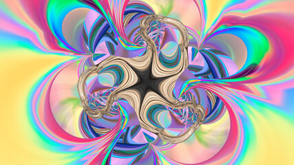 Abstract multicolored iridescent texture background.