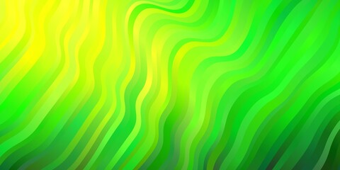 Dark Green, Yellow vector pattern with lines.