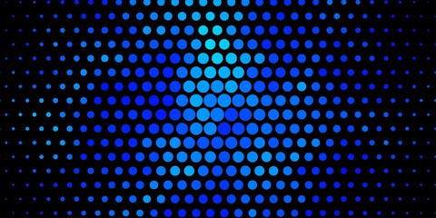 Dark BLUE vector layout with circles.